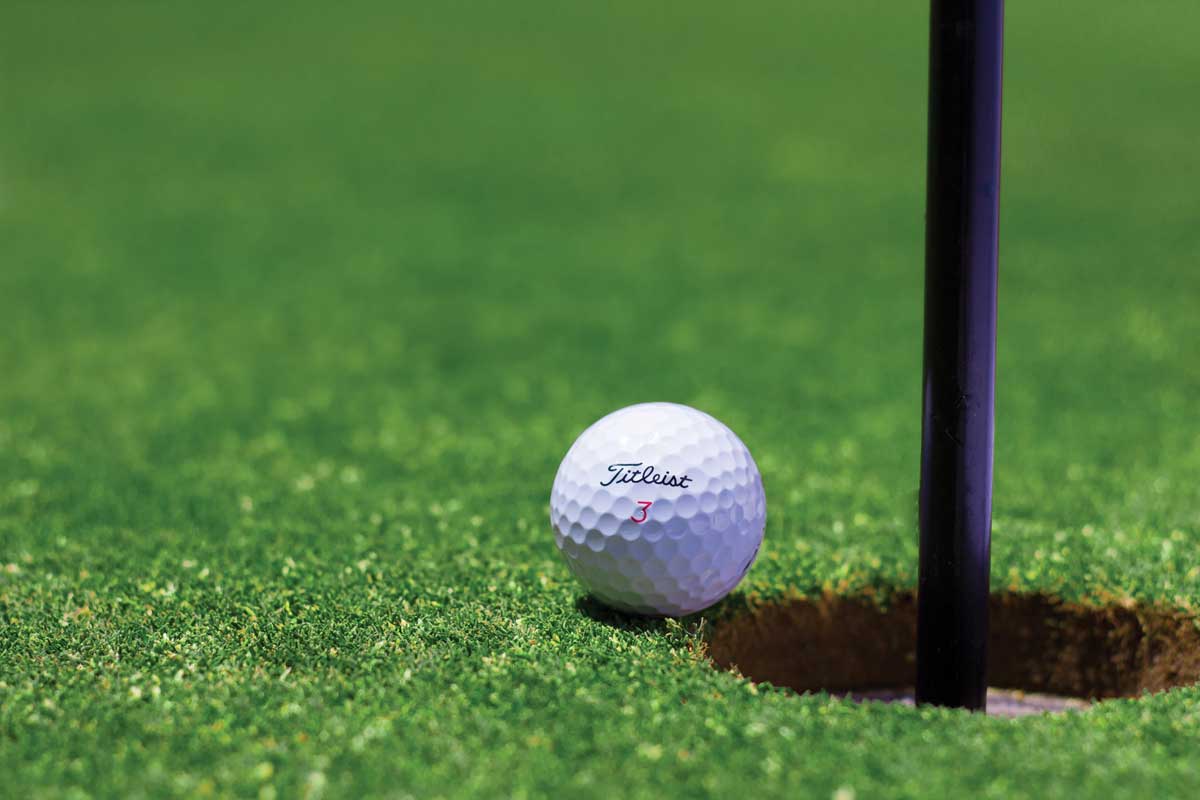 Putting Green Golf Ball