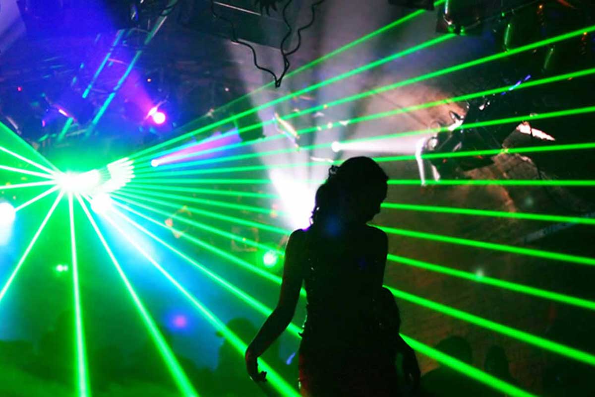 Woman Dancing in Club