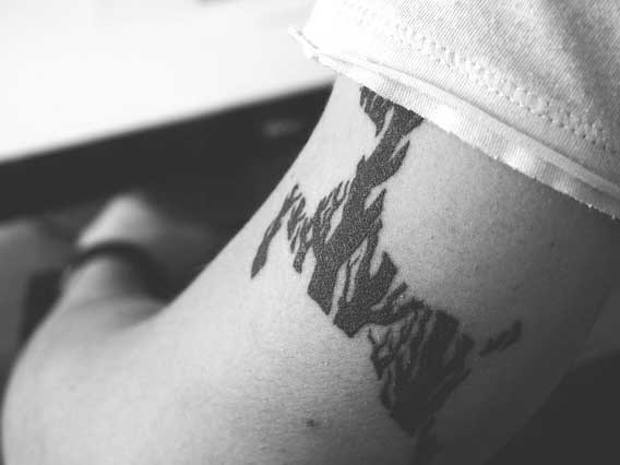 Hand Poke Tattoo