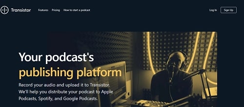 transistor fm podcast hosting site